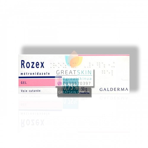 Rozex 0.75% метронидазол гель | 50г